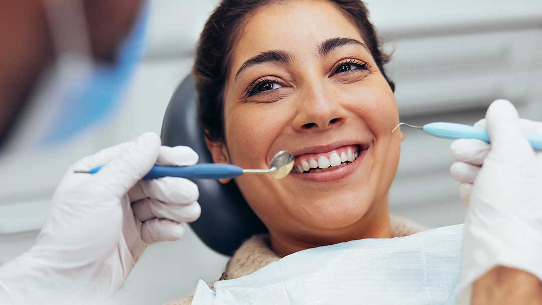 Dental patient happy with service